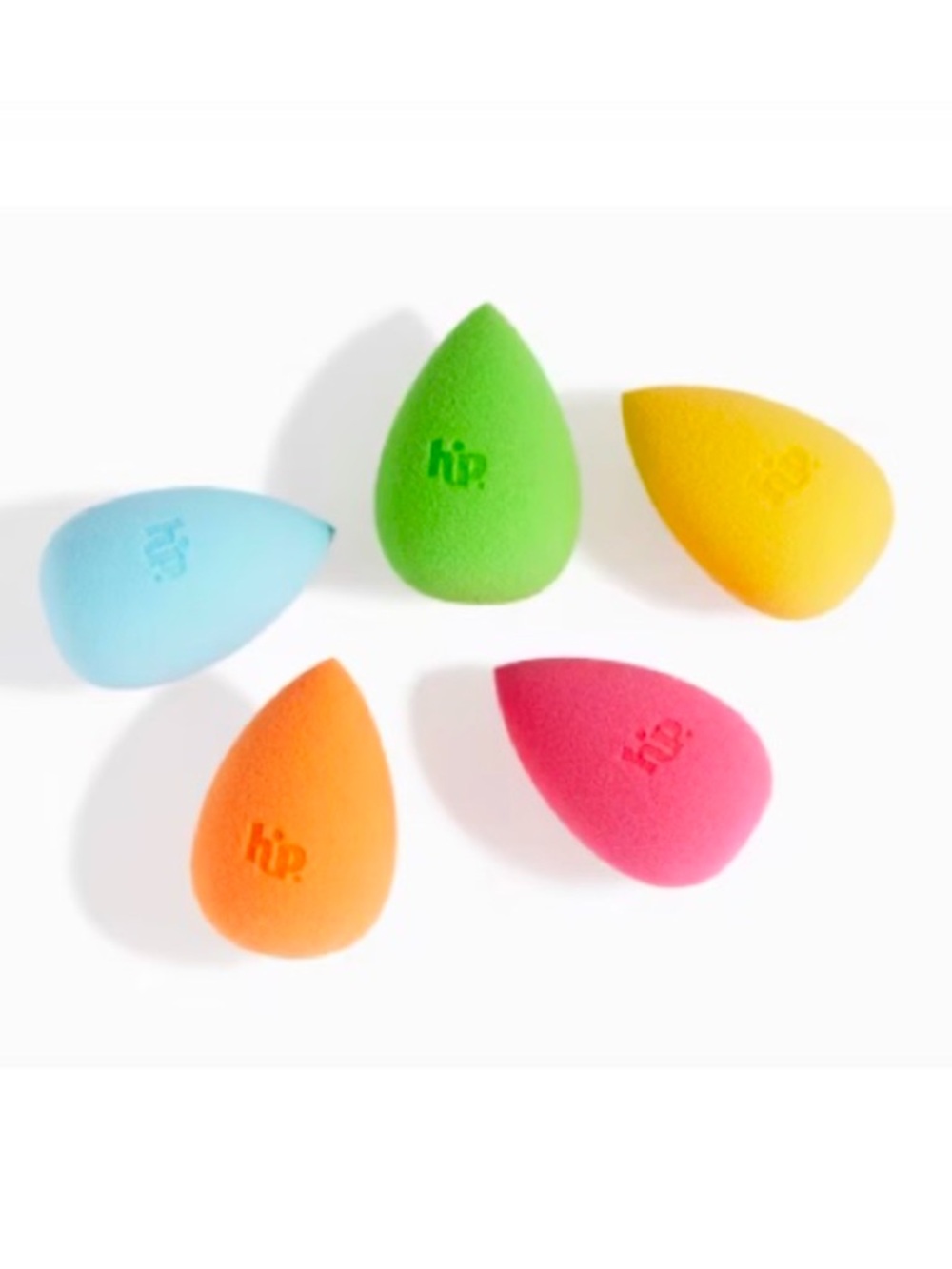 HipDot - Colorful Mini Makeup Sponges - 5 Pack